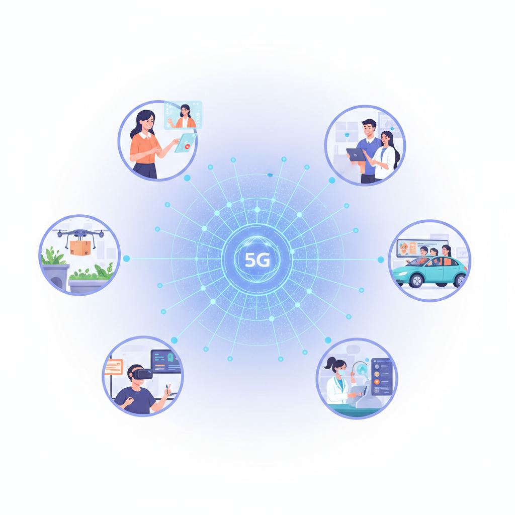 5G网络改变生活方式