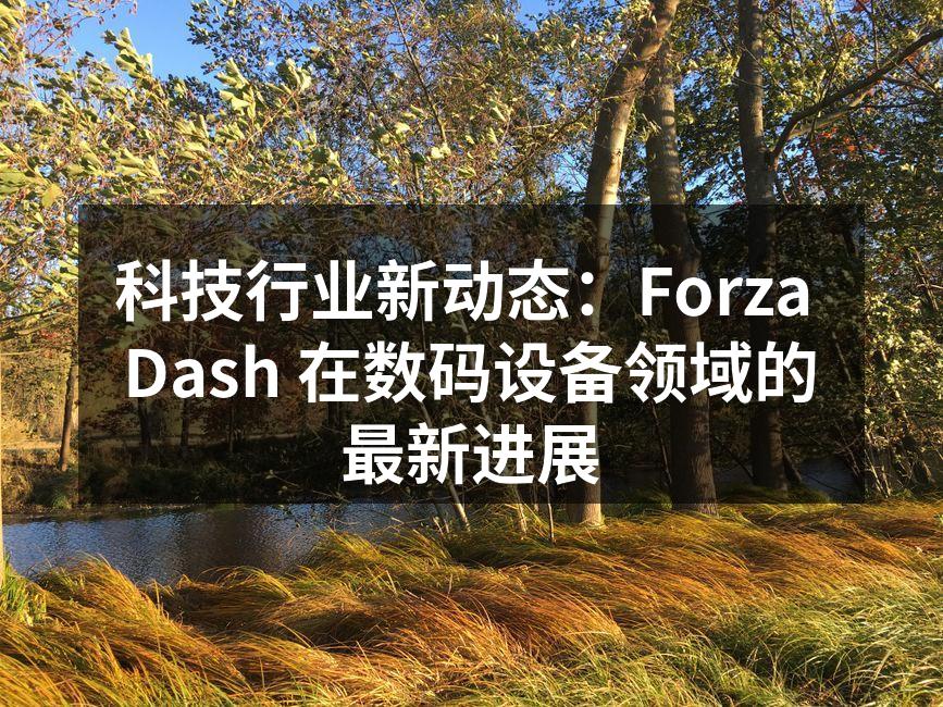 Forza Dash 最新智能手表发布现场